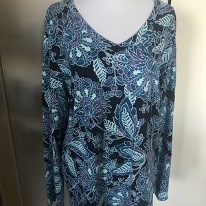 Ladies V-neck Tee Shirt